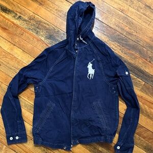 Polo by Ralph Lauren Navy Windbreaker Jacket